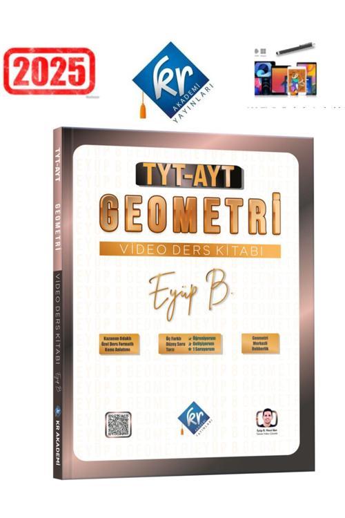 Mert Hoca Yayınları Eyüp B. Tyt Ayt Geometri Video Ders Kitabı Kr Akademi +Android Kalem