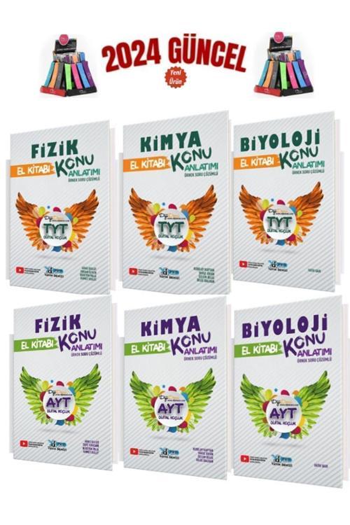 Güncel Tyt-Ayt Fizik-Kimya-Biyoloji Video Anlatımlı Konu Anlatımlı El Kitabı+Cambridge Kalemlik