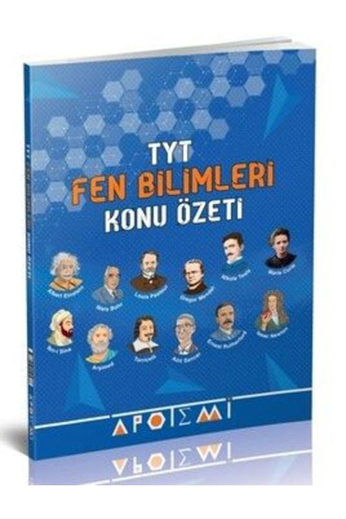 Apotemi Yayınları Yayınları Tyt Fen Bilimleri Konu Özeti + Tyt Sosyal Bilimler Konu Özeti Set