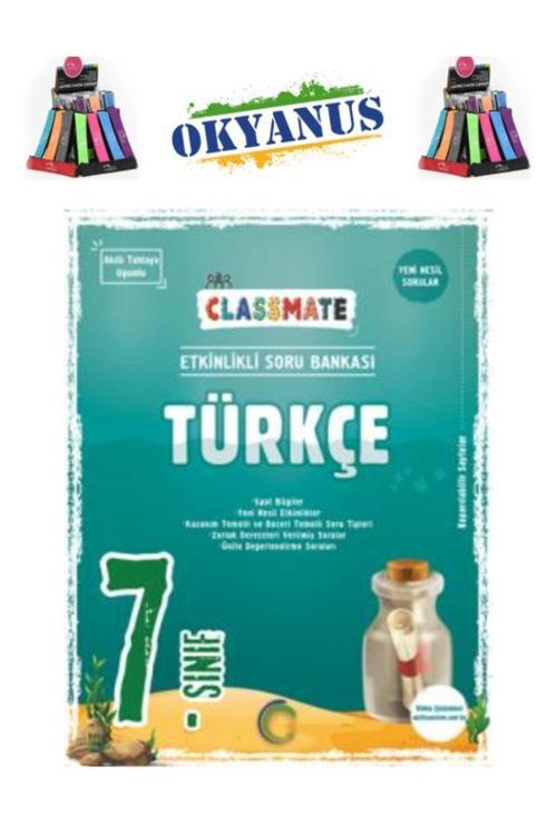 Güncel 7.Sınıf Classmate Türkçe Etkinlikli  Soru Bankası+Kalemlik