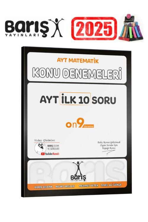 Fenomen Yayıncılık Barış Çelenk 2025 Ayt İlk 10 Soru Konu Denemeleri+Kalemlik(Yeni Ürün)