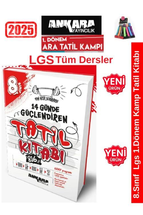 Güncel 8.Sınıf Lgs Hazırlık Tüm Dersler(Sarmal)4+3 Deneme 450 Soru Deneme  Kitabı+Kalemlik