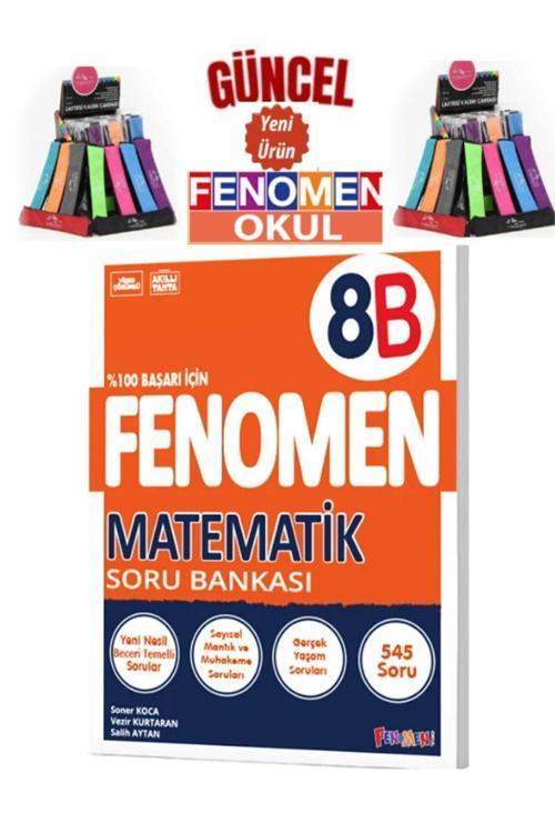 GÜNCEL 8.SINIF LGS HAZIRLIK MATEMATİK SORU BANKASI (B)ZOR 545 SORU+KALEMLİK