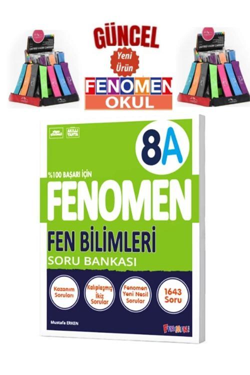 GÜNCEL 8.SINIF LGS HAZIRLIK FEN BİLİMLERİ SORU BANKASI (A)KOLAY 1643 SORU+KALEMLİK