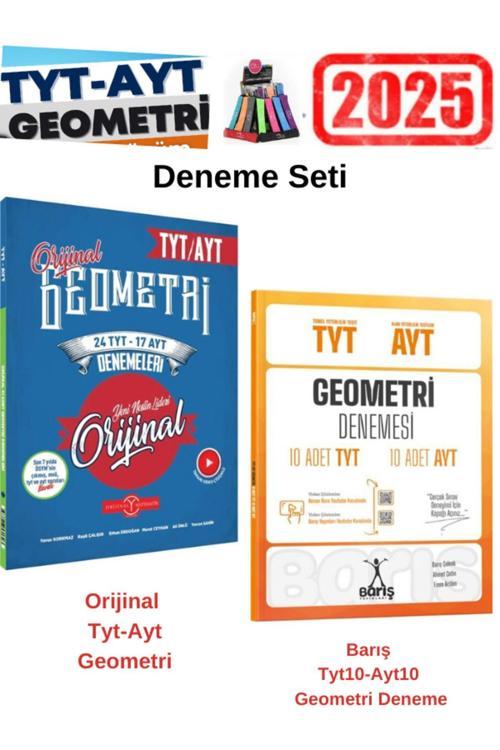 2025 Tyt Ayt Geometri 24Tyt-17Ayt Deneme+Barış 2025 Tyt Ayt Geometri Tyt10-Ayt10 Deneme+Kalemlik