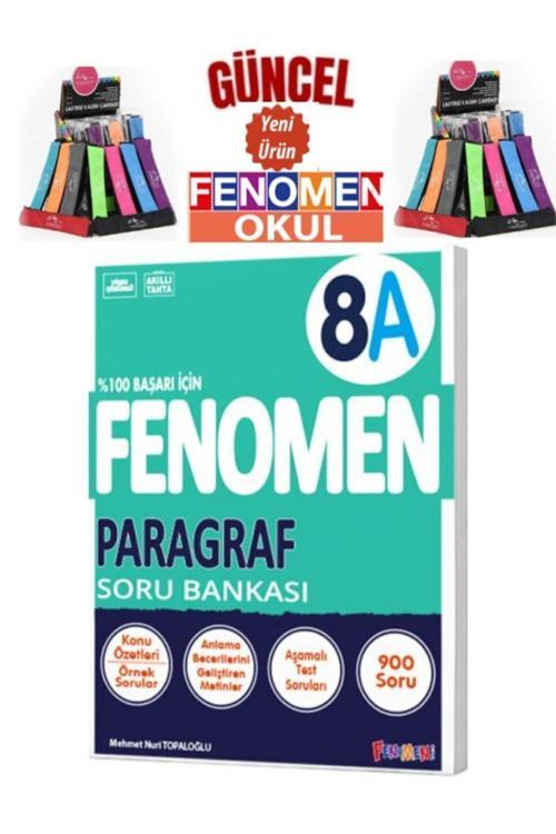 GÜNCEL 8.SINIF LGS HAZIRLIK PARAGRAF SORU BANKASI (A)KOLAY 900 SORU+KALEMLİK