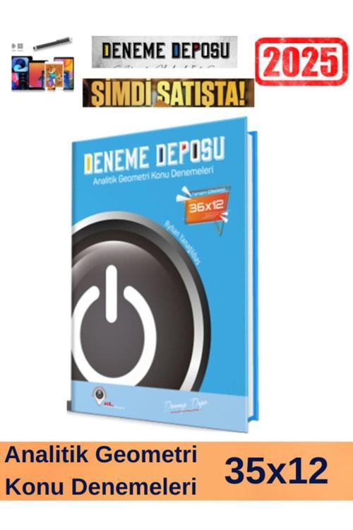 Acil Yayınları Deneme Deposu Güncel Ayt Analitik Geometri Konu Denemeleri(36X12)+Android Kalem