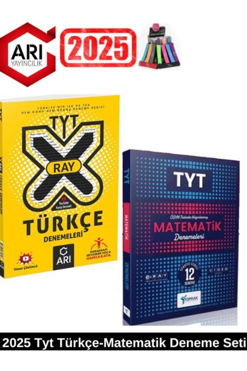 Arı X-Ray Tyt Türkçe Konu ve Branş Deneme+Toprak Tyt Matematik 12 Deneme+Kalemlik