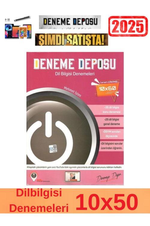 Deneme Deposu Güncel TYT Dilbilgisi Denemeleri(10x50)+Android Kalem