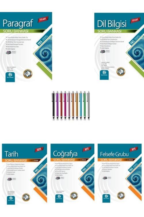 2024Güncel Müfredat Ayt Coğrafya-Tarih-Felsefe-Tyt-Ayt Paragraf-Dilbilgisi Soru Bankası+Kalem