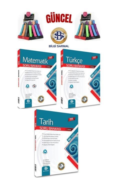 Güncel 2025 Tyt Kazandıran Matematik-Coğrafya-Din(3 Kitap)Soru Bankası Seti+Kalemlik
