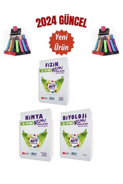 Güncel Ayt Fizik-Kimya-Biyoloji Konu Anlatımlı El Kitabı+ Kalemlik