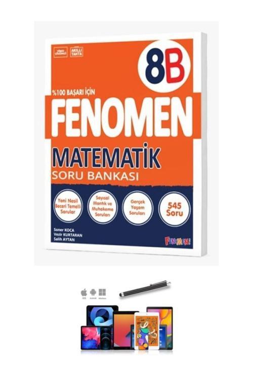 2025 Kurmay 8.sınıf Lgs Hazırlık Matematik-8b(YENİ NESİL 545SORU)soru Bankası Dokunmatik Kalem
