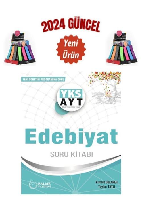 Güncel Palme Yayın Yks Ayt Edebiyat Soru Bankası+Cambridge Kalemlik