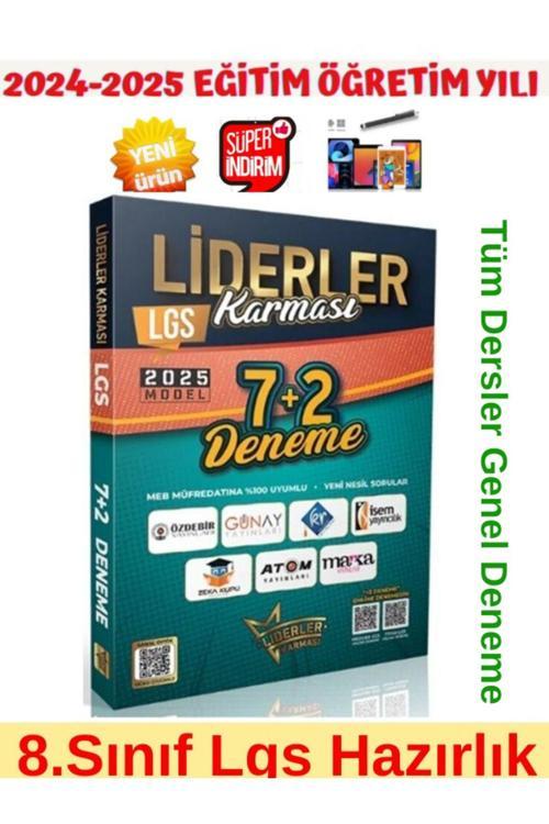 Liderler Karması 2025 8.Sınıf Lgs Hazırlık Tüm Dersler 7+2 9 Farklı Yayın Deneme+Android Kalem