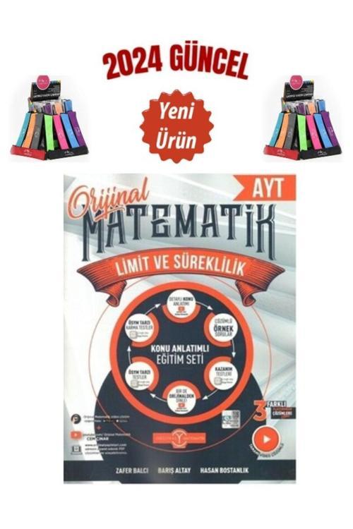 Güncel 2024 AYT Matematik Limit ve Süreklilik+Cambridge Kalemlik