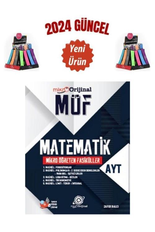 Güncel 2024 AYT Matematik MÖF Mikro Öğreten Fasiküller+Cambridge Kalemlik
