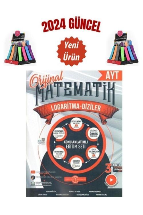 Güncel 2024 AYT Matematik Logaritma Diziler Konu Anlatımlı+Cambridge Kalemlik