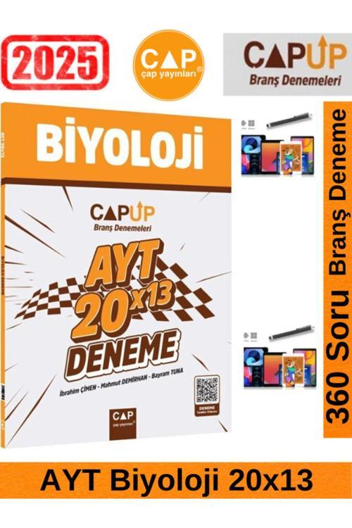 Çap 2025 AYT Biyoloji 20 X 13 Up Deneme (260 Soru)Yeni Ürün+Dokunmatik Kalem