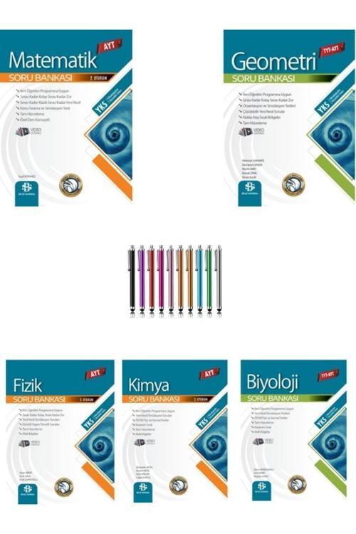Güncel Müfredat Ayt Matematik-Fizik-Kimya-Tyt-Ayt Geometri-Biyoloji Soru Bankası Seti+ Kalem