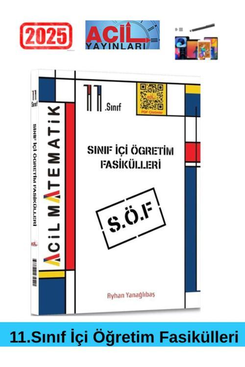 11. Sınıf Acil Matematik Sınıf İçi Öğretim Fasikülleri+Android Kalem