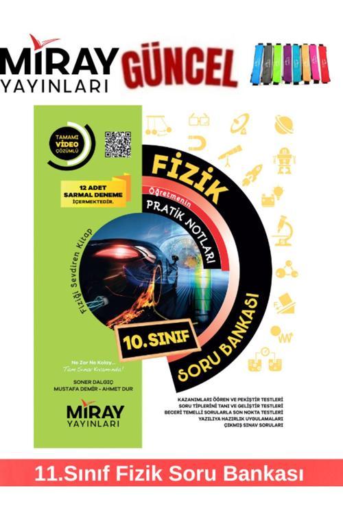 Miray Yayınları Güncel 11.Sınıf Fizik Soru Bankası Soru Bankası+Kalemlik