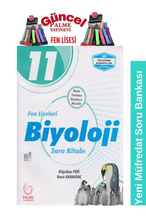Güncel Baskı Fen Liseleri 11.Sınıf Biyoloji Soru Bankası Seti+Kalemlik