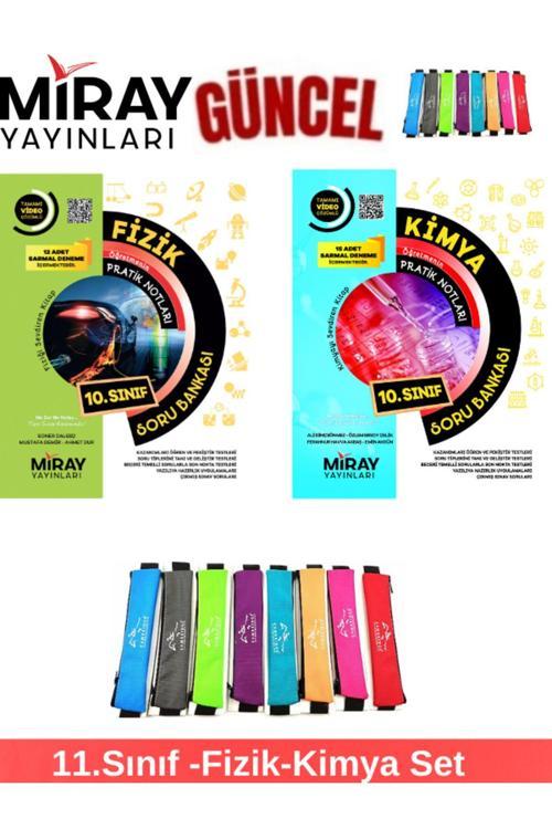 Miray Yayınları Güncel 11.Sınıf Fizik-Kimya Soru Bankası Soru Bankası+Kalemlik