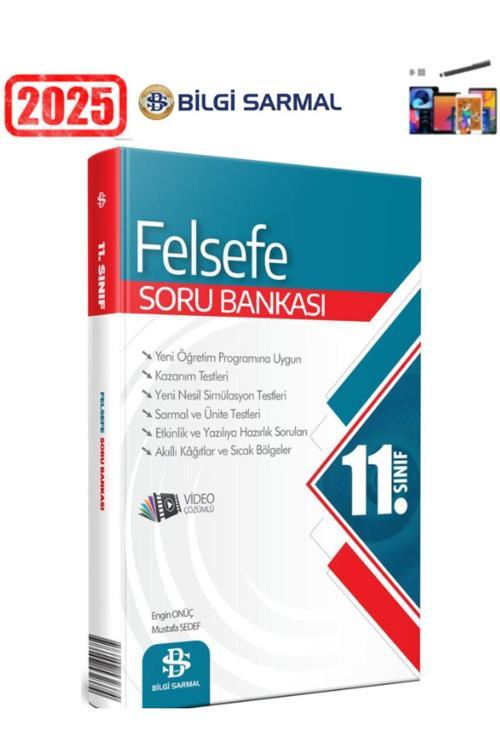 Güncel 11.Sınıf Felsefe Video Çözümlü Soru Bankası+Android Kalem