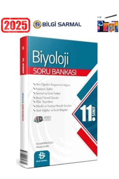 Güncel 11.Sınıf Biyoloji Video Çözümlü Soru Bankası+Android Kalem