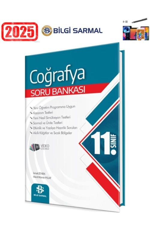 Güncel 11.Sınıf Coğrafya Video Çözümlü Soru Bankası+Android Kalem