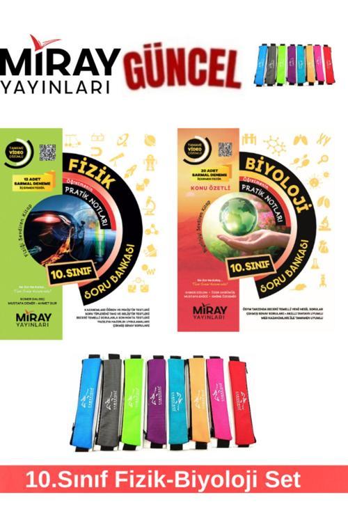 Miray Yayınları Güncel 10.Sınıf Fizik-Biyoloji Soru Bankası Soru Bankası+Kalemlik