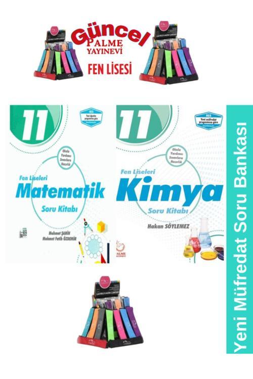 Güncel Baskı Fen Liseleri 11.Sınıf Matematik Kimya Soru Bankası Seti+Kalemlik