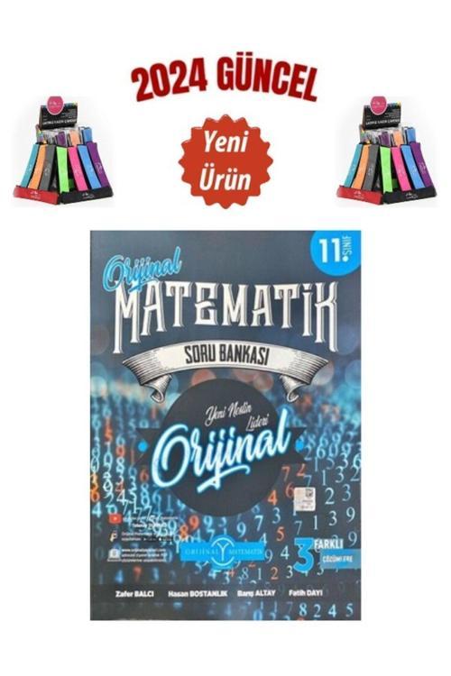 Güncel 2024 11. Sınıf Matematik Orijinal Soru Bankası+Cambridge Kalemlik
