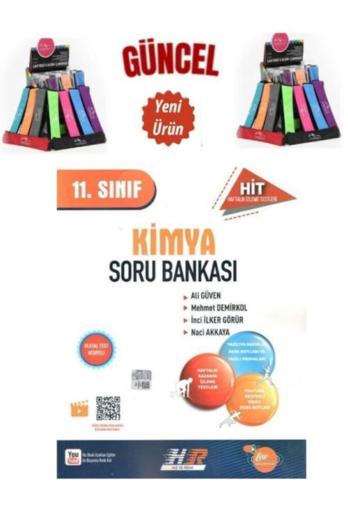 Güncel 11.Sınıf Kimya HİT Video Çözümlü Soru Bankası+Cambridge Kalemlik
