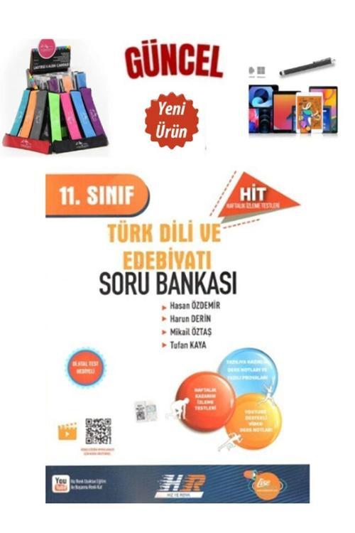 Güncel 11. Sınıf Türk Dili ve Edebiyatı HİT Video Çözümlü Soru Bankası+Kalem+Kalemlik