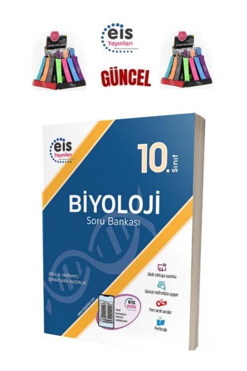 Eis Yayınları Güncel 10.Sınıf Biyoloji Yeni Nesil Soru Bankası +Lastikli Kalemlik