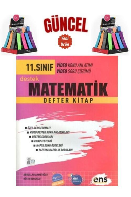 Ens Yayıncılık Güncel 11. Sınıf Matematik Destek Video Konu Anlatımlı Video Çözümlü Soru Bankası+Kalemlik