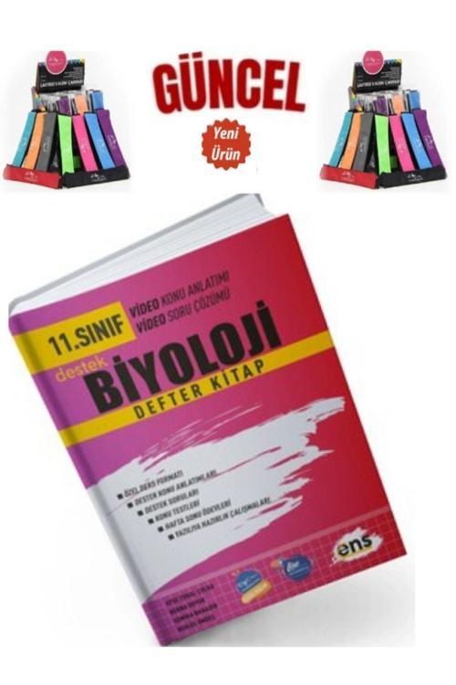 Güncel 11. Sınıf Biyoloji Destek Video Konu Anlatımlı Video Çözümlü Soru Bankası+Kalemlik