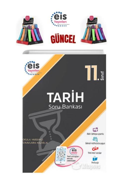 Eis Yayınları Güncel 11.Sınıf Tarih  Yeni Nesil Soru Bankası +Lastikli Kalemlik