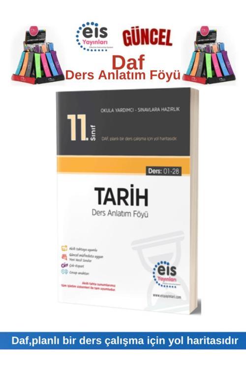 Eis Yayınları Güncel 11.sınıf Tarih Daf Ders Anlatım Föyü Kalemlik (KONU ANLATIMLI SORU BANKASI)