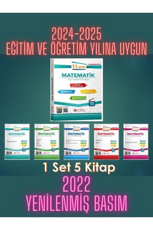 Sonuç Yayınları 11.Sınıf Matematik Modüler Set (Yenilenmiş Baskı) 2024-2025 Müfredatına Uygun