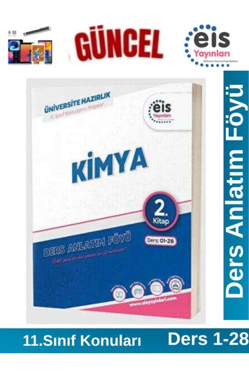 EİS Yayınları YKS Mavi Set Ders Anlatım Föyü Kimya 2.Kitap(11. Sınıf Konuları)
