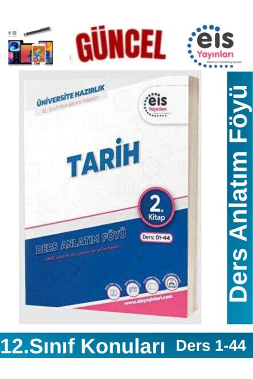 EİS Yayınları YKS Mavi Set Ders Anlatım Föyü Tarih 2.Kitap(12. Sınıf Konuları)