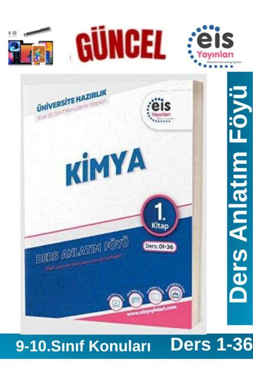 EİS Yayınları YKS Mavi Set Ders Anlatım Föyü Kimya 1.Kitap(9-10. Sınıf Konuları)