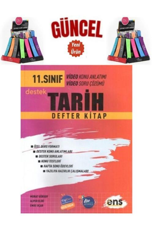 Güncel 11. Sınıf Tarih Destek Video Konu Anlatımlı Video Çözümlü Soru Bankası+Kalemlik