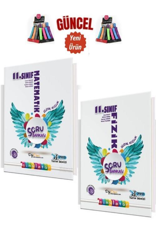 Güncel 11.Sınıf Matematik-Fizik Video Çözümlü Soru Bankası Seti+Cambridge Kalemlik