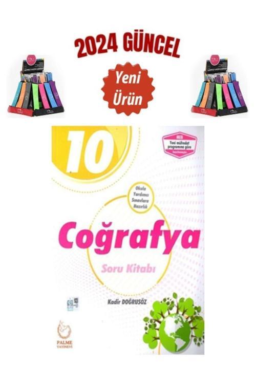 Güncel Palme Yayın 10.Sınıf Coğrafya Soru Bankası+Cambridge Kalemlik