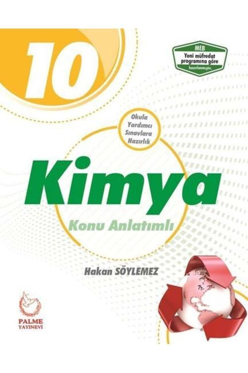 Palme 10. Sınıf Kimya Konu Anlatımlı Palme Yayınları