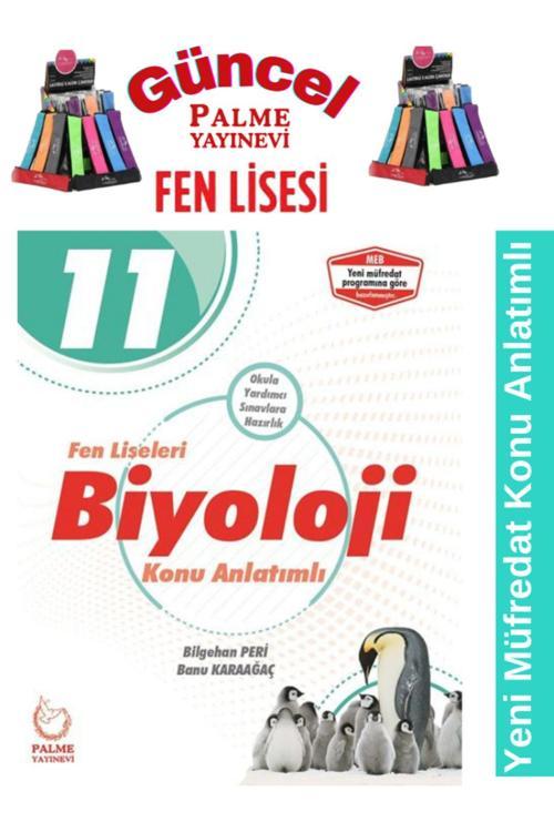 Güncel Baskı Fen Liseleri 11.Sınıf Biyoloji Konu Anlatım Seti+Kalemlik